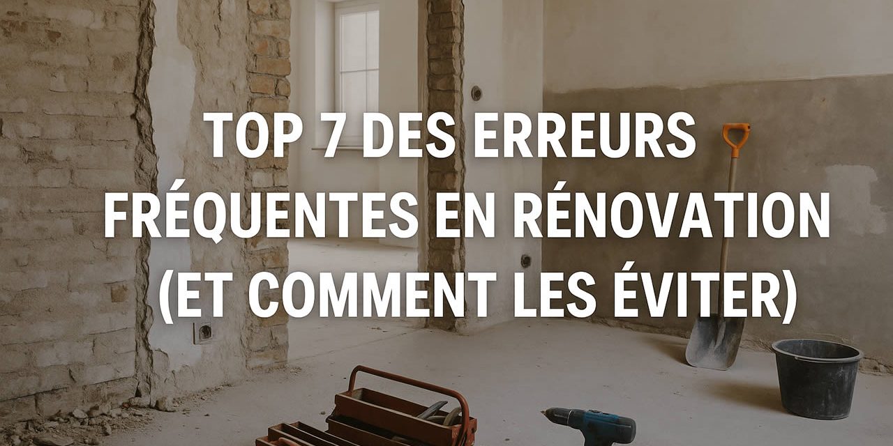 découvrez les principales erreurs à éviter lors de vos travaux de rénovation en 2025 et bénéficiez de conseils pratiques pour réussir votre projet du début à la fin.